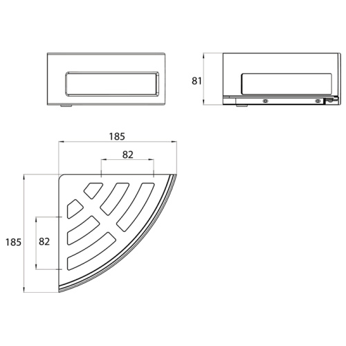 Полка Emco System2 3545 001 24 - фото 2