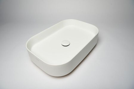 Раковина из сантехнического фарфора Galassia SMARTB 7402MT 60х40 накладная цвет белый