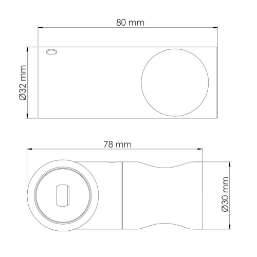 Держатель душа WasserKRAFT  A325 оружейная сталь - фото 3