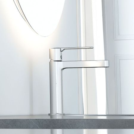 Смеситель Vincea Rondo VBF-1R1CH на раковину хром