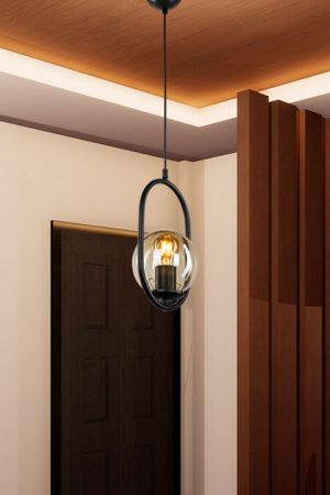 Светильник подвесной Toplight Kerrie (Керрие) TL1609H-01BK
