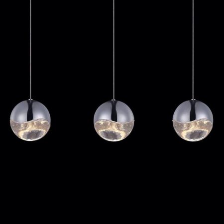 Светильник подвесной Delight Collection Globo (Глобо) SD3301-3 nickel