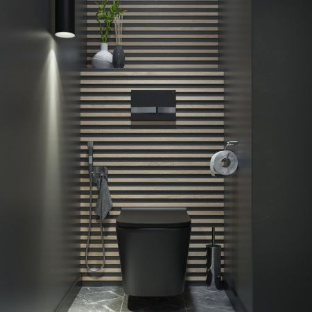 Клавиша смыва механическая Iddis Unifix UNI06BCi77 цвет черный