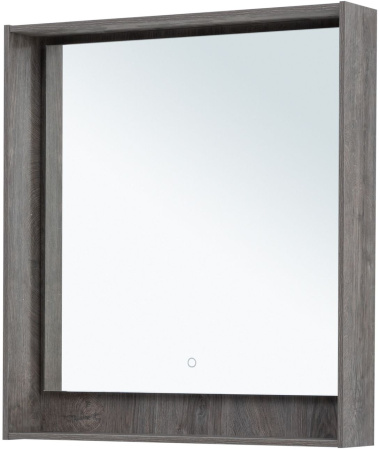 Зеркало в ванную Aquanet Милан 00336395 75х83 цвет темное дерево