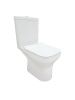 Унитаз напольный с бачком Creo Сeramique ARCHILITE COMBO-AS1003/ARL1002/AS1001T белый с сиденьем с микролифт душевой смыв
