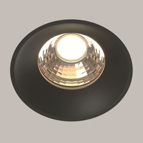 Светильник встраиваемый Maytoni Technical Round DL058-12W3K-TRS-B - фото 4