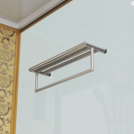 Душевая кабина Niagara Luxe 7714G 100х90 прямоугольная с крышей ориентация универсальная