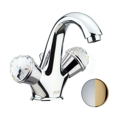 Смеситель Fiore 17CO0623 на раковину хром/золото - фото 2