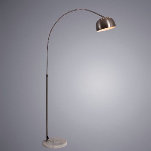 Торшер Arte Lamp Arco (Арцо) A8919PN-1SS - фото 4