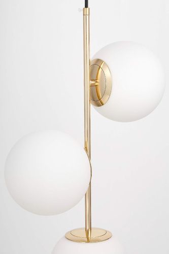 Светильник подвесной Lumina Deco Stelvio (Стелвио) LDP 6041-3 GD - фото 4