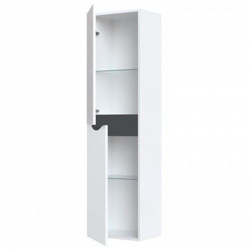 Шкаф-пенал IDDIS Cloud CLO40W0i97 40х30х150 подвесной цвет белый - фото 2