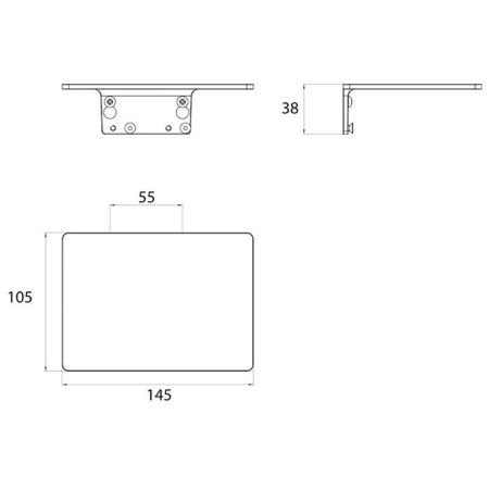 Полка Emco Trend 0200 001 05