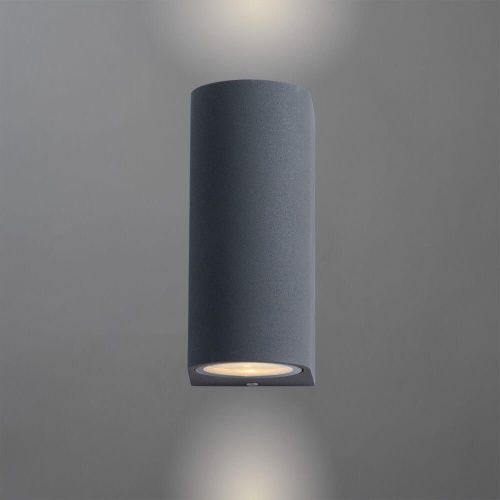 Уличный настенный светильник Arte Lamp Compass (Цомпасс) A3102AL-2GY - фото 2