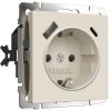 Розетка с/з со шторками и USB тип A+C Werkel 4690389213274