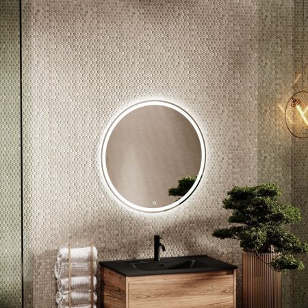 Зеркало с подсветкой Sancos Bella BE700 70х70 подвесное