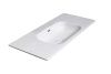 Раковина керамическая Armadi Art Vallessi 838-100-W без отв 100х50 накладная цвет белый без отверстий под смеситель