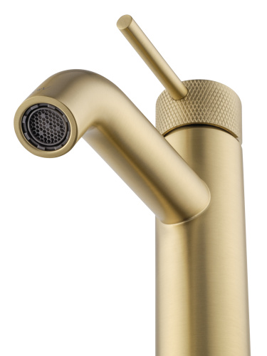 Смеситель Wonzon & Woghand WW-H1061-BG на раковину золото - фото 3