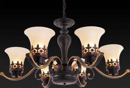Люстра подвесная Toplight Florence (Флоренце) TL7490D-06BL