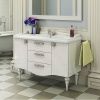 Тумба с раковиной Comforty Монако 00003132224CF 120х50 напольная цвет белый