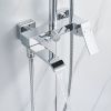 Душевая стойка Shevanik S4036 настенная цвет хром