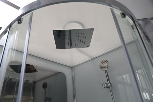 Душевая кабина Cerutti SPA VIVA91 90х90 четверть круга с крышей - фото 2