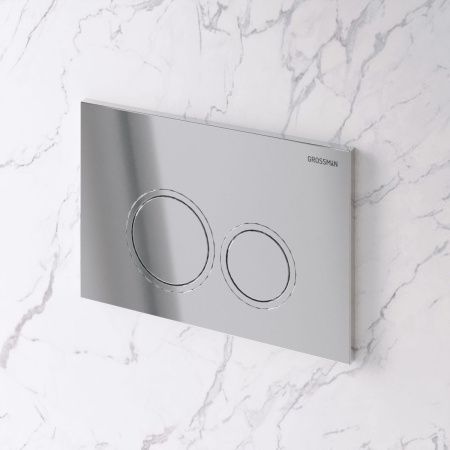 Клавиша смыва механическая Grossman Galaxy 700.K31.01.100.100 цвет хром