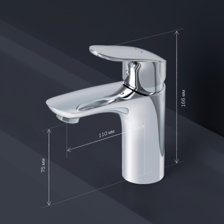 Смеситель Am.Pm Like F8093016 на раковину хром