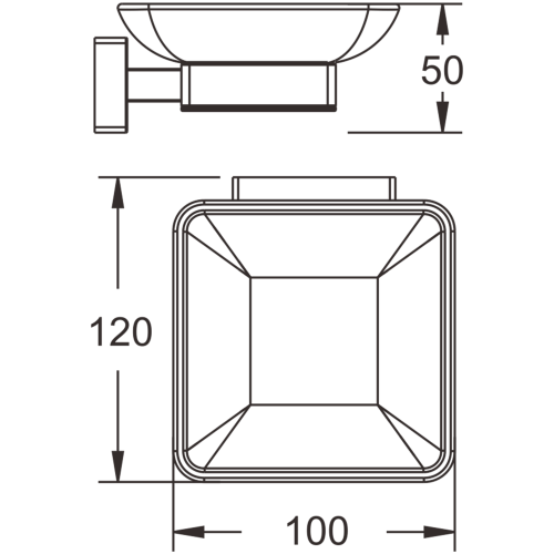Мыльница BELZ B90202 - фото 3