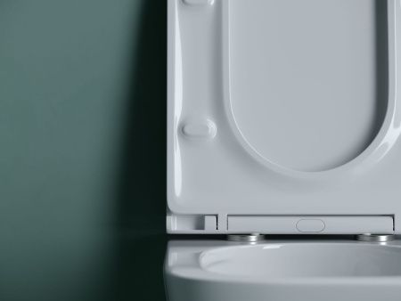 Унитаз подвесной Ceramica Nova UNION CN4009T белый с сиденьем микролифт безободковый смыв торнадо