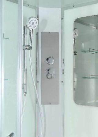 Душевая кабина AvaCan A A2912R 120х90 асимметричная с крышей ориентация правая