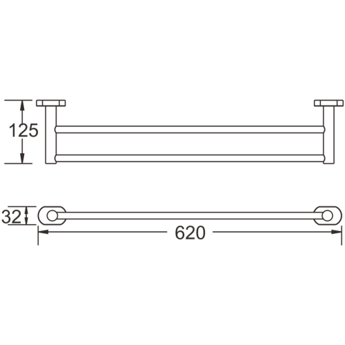 Полотенцедержатель BELZ B90509 - фото 3
