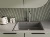 Кухонная мойка Rivelato AXEL Х-70 grigio metallizzato 75х50 цвет серый