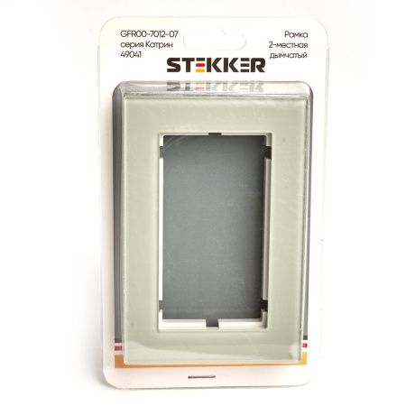 Рамка двухместная Stekker Катрин 49041