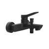 Смеситель для ванны Gessi Rilievo 59013#299 настенный черный