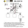 Люстра потолочная Omnilux Pisticci (Пистицци) OML-55307-03
