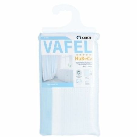 Штора для ванной Fixsen Vafel FX-5020C