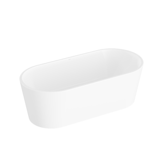 Ванна акриловая Vitra Geo 65380006000 180х80 отдельностоящая овальная