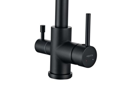 Смеситель для кухни Aquatek ВЕГА AQ1085MB на мойку черный