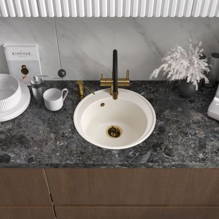 Смеситель для кухни Reflexion Lago RX9902GD на мойку золото