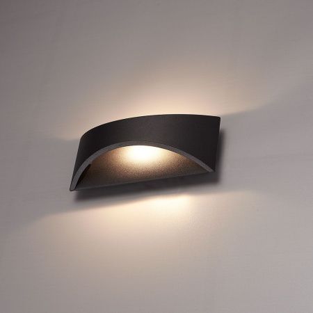 Уличный настенный светильник Arte Lamp DINO (ДИНО) A8288AL-1BK