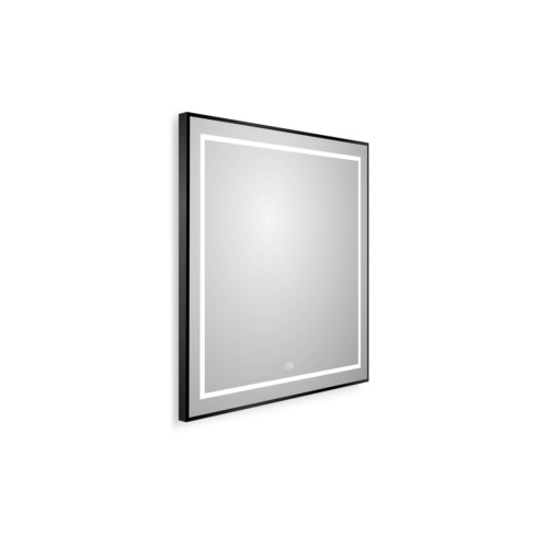 Зеркало BelBagno Kraft SPC-KRAFT-700-800-LED-TCH-WARM-NERO 70х80 - фото 2