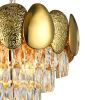 Люстра подвесная Natali Kovaltseva Chic (Цхиц) CHIC 81437/8C GOLD