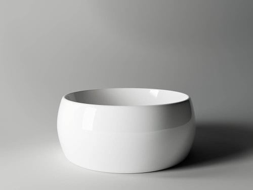 Раковина Ceramica Nova ELEMENT 40 см CN6001 накладная цвет белый - фото 4