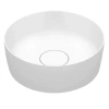 Раковина Riho RОUND W024001105 40х40 накладная цвет белый