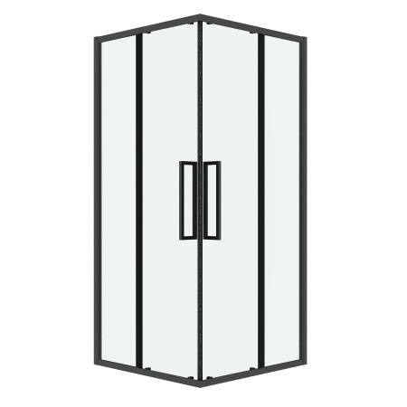 Душевой уголок Grossman Cosmo 300.K33.02.1010.42.00 100х100 стекло прозрачное профиль графит матовый без поддона