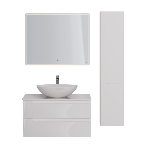 Зеркало с подсветкой LeMark Element LM100Z-E 100х80 подвесное - фото 5
