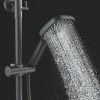 Душевая стойка Shevanik S6236H настенная цвет черный