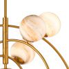 Люстра на штанге Delight Collection Planet (Планет) KG1122P-13 brass