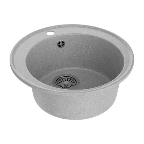 Кухонная мойка Maretti KT475-GR 48х48 цвет серый поверхность матовая - фото 4