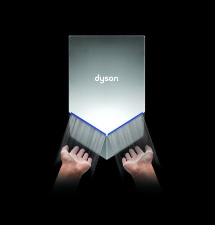 Сушилка для рук Dyson Airblade V HU02 Nickel 307170-01
